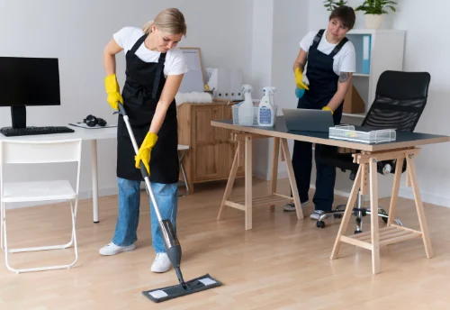 Nettoyage de bureau professionnel au Châtenet-en-Dognon